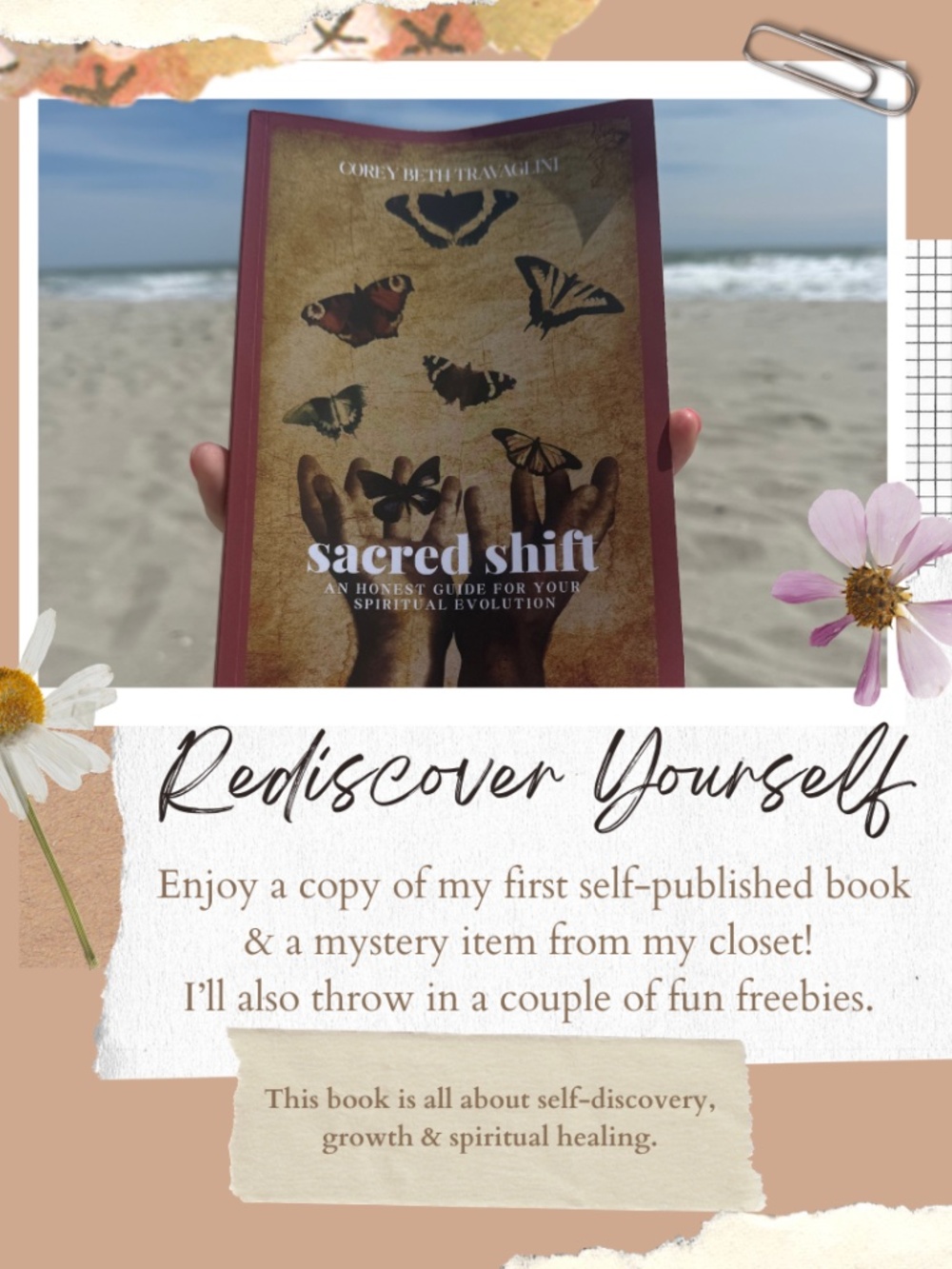 Sacred Shift Paperback Book - Spiritual Growth & Self-Discovery + Mystery Item